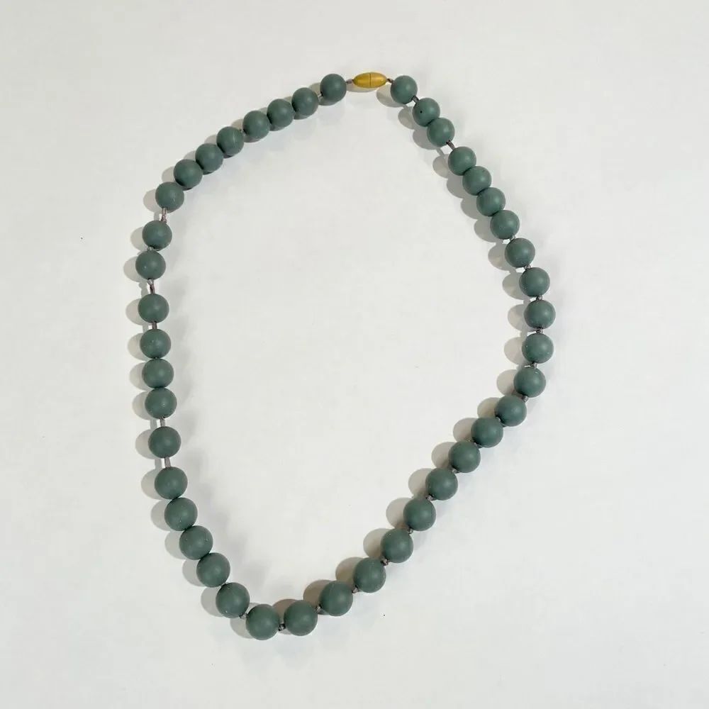 Chew beads teething necklace